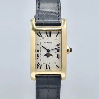 Cartier Tank Américaine 819907 Yellow gold White