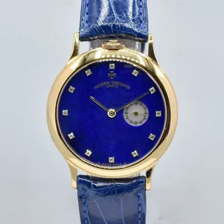 Vacheron Constantin Patrimony 92012 Yellow gold Blue