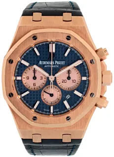 Audemars Piguet Royal Oak 26331OR 18k rose gold Blue