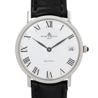 Baume & Mercier Baumatic 1521 33mm Stainless steel White