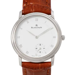 Blancpain Villeret 0072.1127.55 33.5mm Stainless steel White