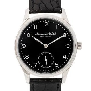 IWC Portugieser 3531 35mm Stainless steel Black