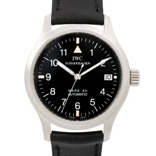 IWC Pilot Mark XII 3241 Stainless steel Black