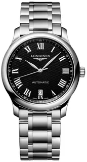 Longines Master Collection L2.628.4.51.6 Stainless steel Black