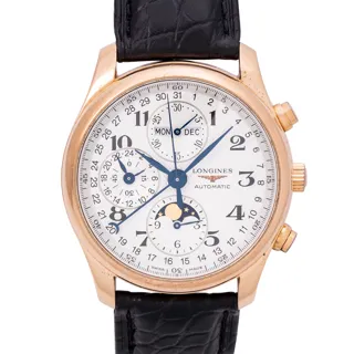 Longines Master Collection L2.673.8.78.3 40mm Rose gold Beige