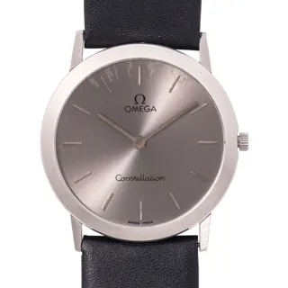 Omega Constellation 31mm Platinum Silver