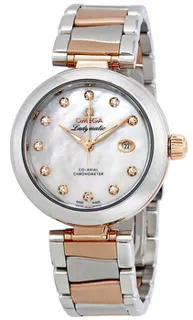 Omega De Ville 425.20.34.20.55.004 Stainless Steel$18kt Sedna Gold White