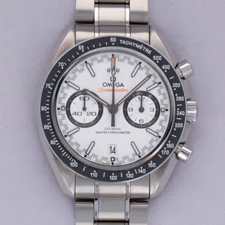 Omega Speedmaster Racing 329.33.44.51.04.001 Stainless steel White