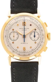 Patek Philippe Chronograph 1579 Yellow gold Silver