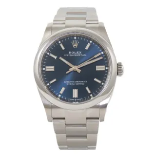 Rolex Oyster Perpetual 36 126000 Stainless steel Blue