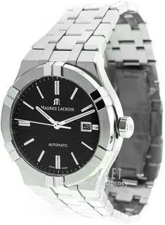 Maurice Lacroix AIKON AI6008-SS00F-330-A Stainless steel Black