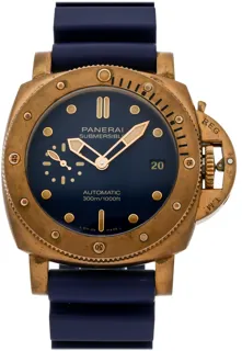 Panerai Submersible PAM01074 Bronze Blue