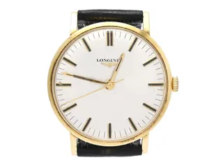 Longines 18k yellow gold