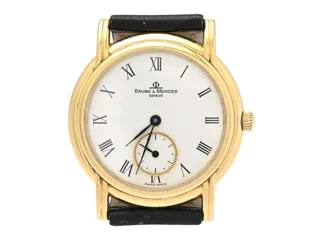 Baume & Mercier Classic 33.5mm 18k yellow gold