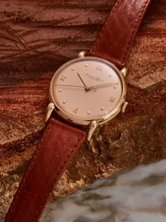 IWC 18k rose gold Salmon