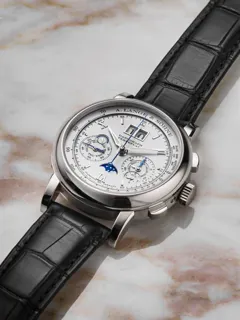 A. Lange & Söhne Datograph 410.025 41mm Platinum Silver