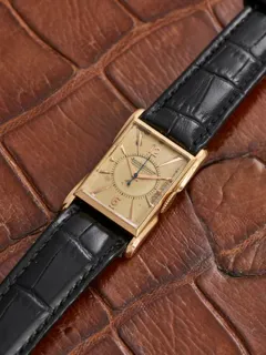 Jaeger-LeCoultre 20mm 18k rose gold Cream