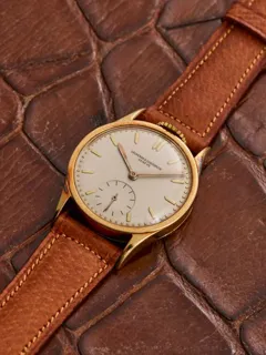 Vacheron Constantin Lépine 30mm 18k yellow gold Cream