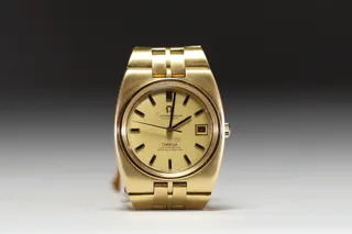 Omega Constellation 35mm 18k yellow gold