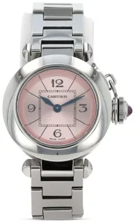 Cartier Miss Pasha 27mm Stainless steel Pink