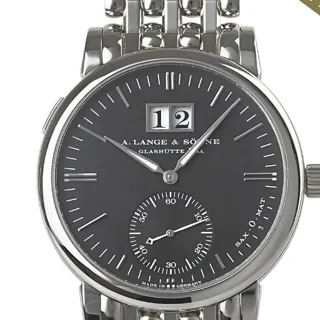 A. Lange & Söhne Langematik 358.027 37mm White gold Black