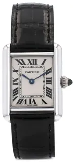 Cartier Tank Louis White gold White