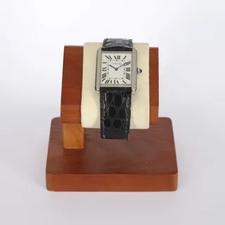 Cartier Tank Solo 3169 Stainless steel Silver