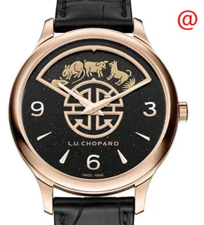 Chopard L.U.C XP Urushi 161980-5001 40mm 18kt Rose Gold Black