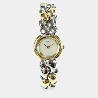 Chopard Casmir 43/8417 Yellow gold and Stainless steel White