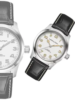 Hamilton Khaki Field H70405710 Stainless steel White