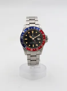 Rolex GMT-Master 1675 40mm Stainless steel Black