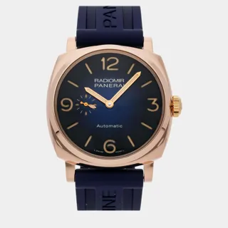 Panerai Radiomir 1940 PAM 00934 Rose gold Blue