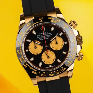 Rolex Daytona 116518LN-0047 Ceramic and Yellow gold Black