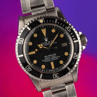 Rolex Sea-Dweller 1665 Stainless steel Black