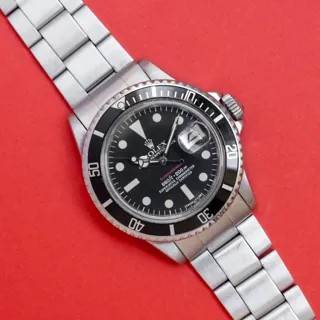 Rolex Submariner 1680 Stainless steel Black