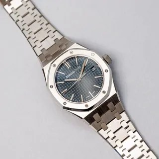 Audemars Piguet Royal Oak 15550ST.OO.1356ST.02 Stainless steel Blue