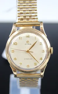 Cyma 9K Yellow Gold Champagne