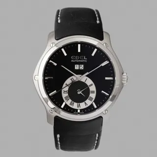 Ebel Stainless steel Black