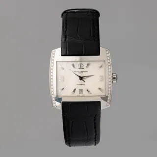 Baume & Mercier Stainless steel White