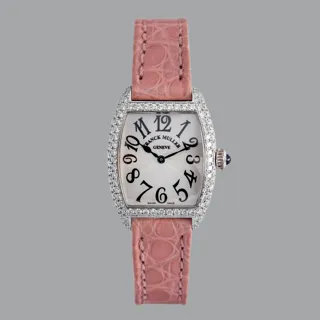 Franck Muller Curvex 2251QZ 18k white gold Silver