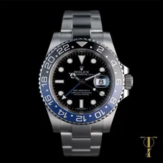 Rolex GMT-Master II 116710BLNR 40mm Stainless steel Black