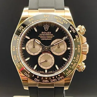 Rolex Daytona 126515LN 40mm Rose gold Black