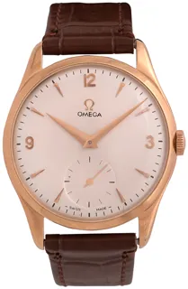 Omega Vintage 2620 35mm 18k rose gold White