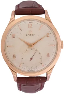 Omega Vintage 2687 37mm Rose gold White