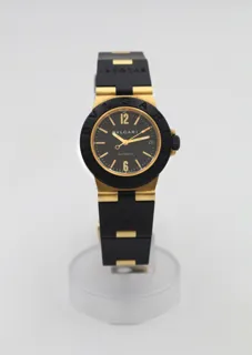 Bulgari Diagono AL32G 32mm 18k yellow gold