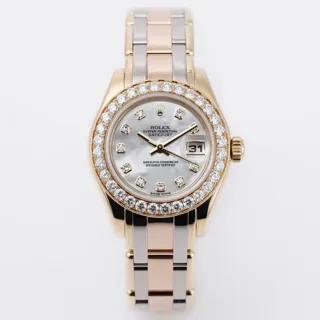 Rolex Pearlmaster 80298 29mm Yellow gold