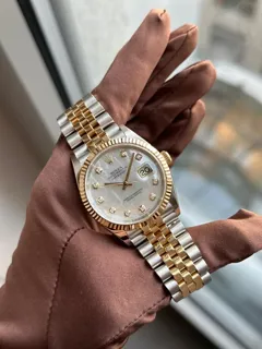 Rolex Datejust 36 126233-0023 Yellow gold and Stainless steel White