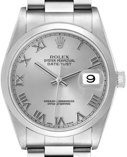 Rolex Datejust 36 16200 Stainless steel Silver