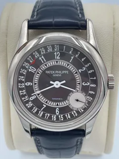 Patek Philippe Calatrava 6000G-010 White gold Gray