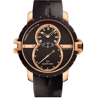 Jaquet Droz Grande Seconde SW J029033409 Rose gold Black